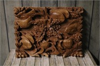 Balinese Hand Carved Piece 19.5" x 13"