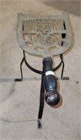 Antique tall Fireplace trivet