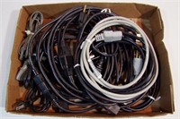 Group of 10 Amplifier Power Cords