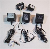 Three 12-volt/AC Adapters & 4.5V Panasonic Adapter