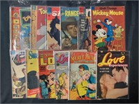 Estate Comic Lot, Dell, Gold Key, Whitman, Etc