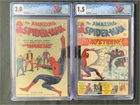Amazing Spider-Man Lot of Two CGC Graded.