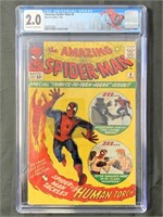 Amazing Spider-Man #8 CGC Graded.