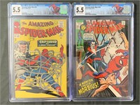 Amazing Spider-Man Lot of Two CGC Graded.