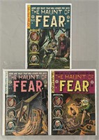 EC Comics Haunt of Fear. (3) Issues.