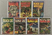 Harvey Comics. Black Cat Mystery. (7) Issues.