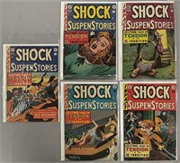 EC. Shock SuspenStories. (5) Issues.