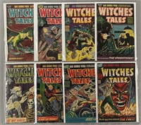 Witches Tales. Lot of (8) Issues.