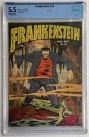 Frankenstein. Prize Comics #20 CBCS Graded.
