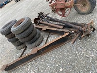MOBILE HOME TRAILER AXLES AND TONGUE