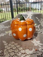 Pumpkin  candy or cookie jar