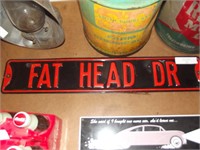 Fat Head Dr sign