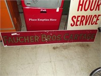 Faucher Bros Sign