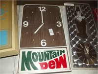 Mt Dew Clock