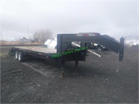 1994 Big Tex Tandem Axle Gooseneck Trailer 25'