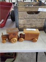 Cambells soup wood toys