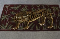 3' x 6' Red Tiger Rug