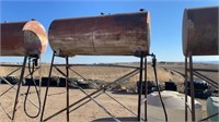1000 Gallon Fuel Tank on Stand