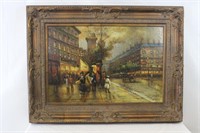 Prestige Arts Original "French Street" Oil