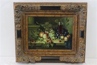 Prestige Arts Original Oil Fruit on Table 2