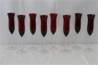 Lenox Holiday Gems Ruby Champagne Flutes