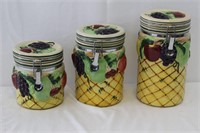 Fruit Canisters Set