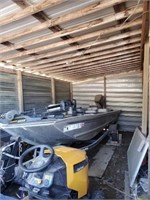 BASS TRACKER PRO 18 - BOAT WITH TRAILER