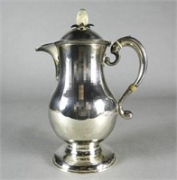 George II Britannia Silver Hot Water Pot