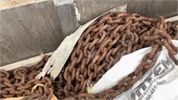 (approx 9) 50' Chain w/ Hooks