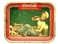 1940 Coca-Cola Tray 13.25” x 10.5”