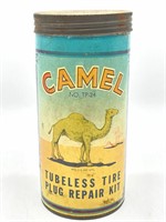 Camel Tubeless Tire Plug Repair Kit Tin with