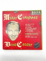 Merry Christmas Bing Crosby 45rpms in Original