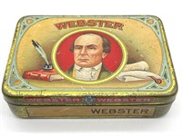 Webster Tobacco Tin 5” x 3.5”