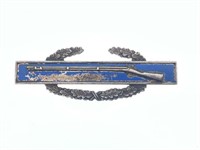 Sterling Silver Rifle Badge