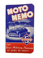 1950-51 Skelly Moto Memo Notebook (unused)