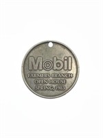 Mobil Oil Open House 1983 Coin Pendant