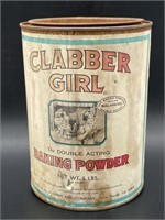 Conner Girl Baking Powder Tin 7.5”