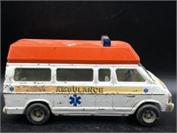 Ertl Plastic and Metal Ambulance 11”