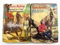 (2) Gene Autry Whitman Books