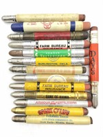 (14) Vintage Bullet Pencils