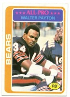 1978 Topps Walter Payton Football Card