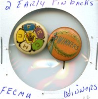 Pinbacks - FECMU & Winners