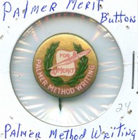 Palmer Method Writing Merit Award Button