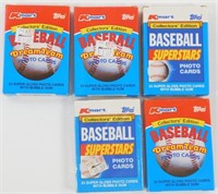 5 K-Mart Baseball Sets: (3) 1989 Baseball Dream