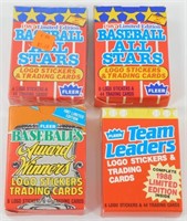 4 Fleer Baseball Card Sets: (2) 1987 Baseball