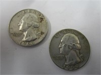 2 Washington Quarters