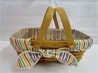 Longaberger Basket "Woven Memories 2000" with