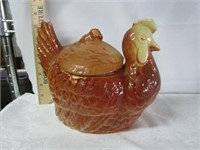 Rare Rooster USA Cookie Jar