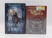 Witches Tarot Cards & Lord of The Rings DVD Set