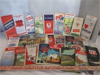 Service Station Maps - Mid Century Gas & Oil